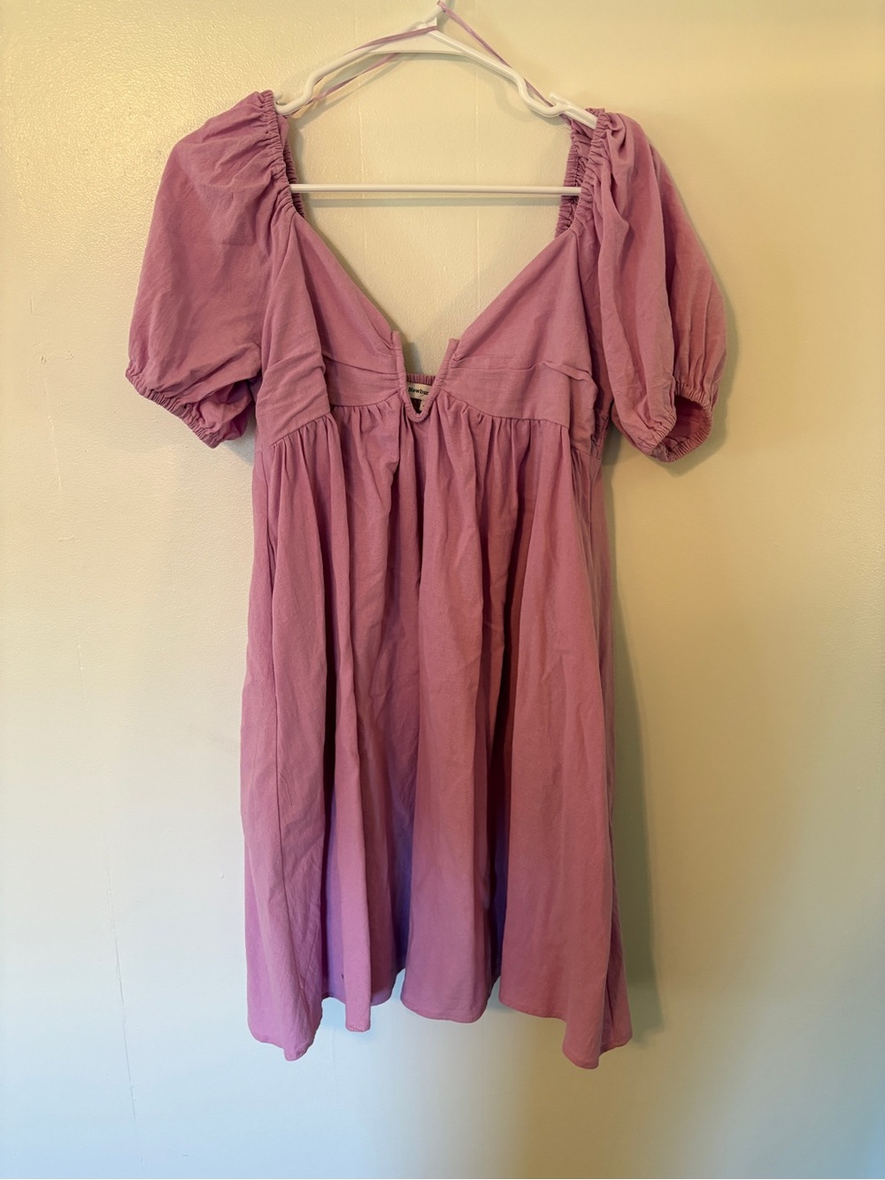 Lilac Babydoll Dress